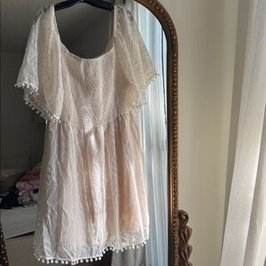 white dress size 2x new